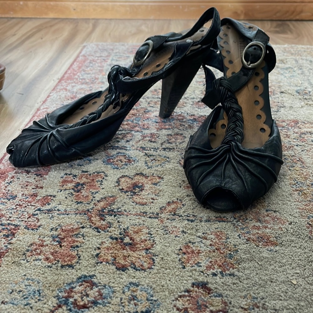 Black heels